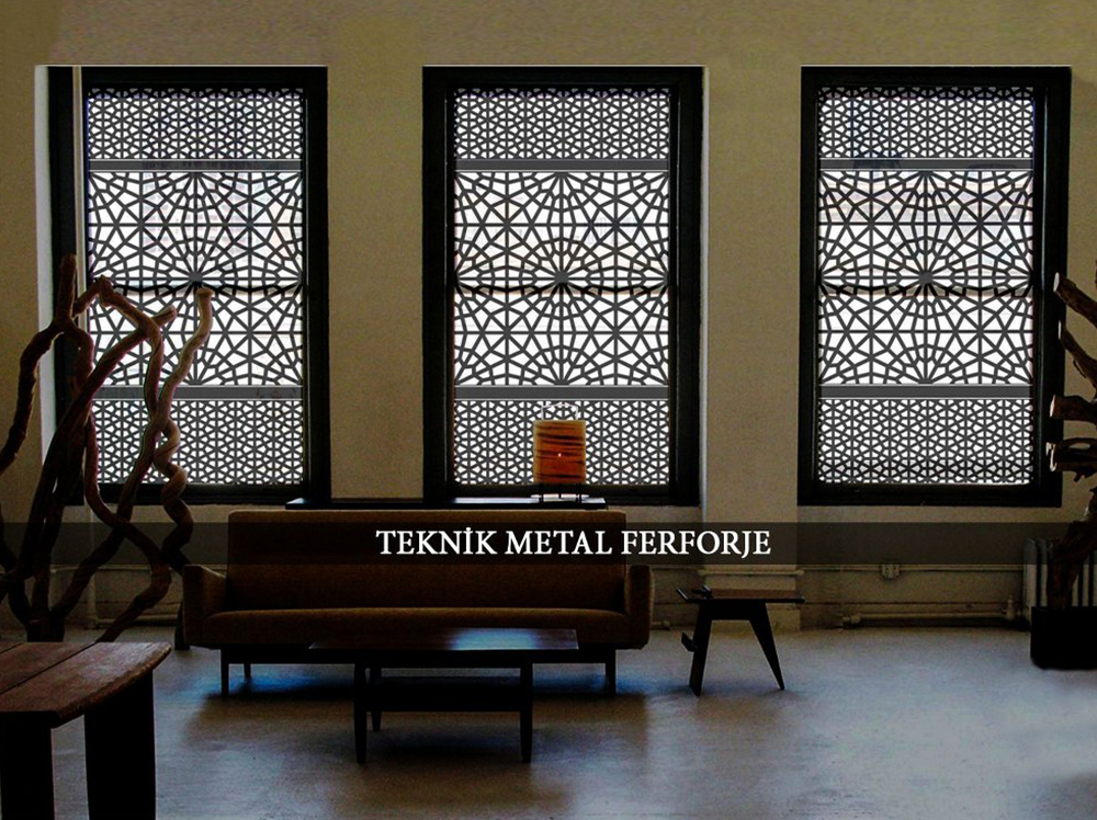 LAZER KESİM SELÇUKLU DESENİ SEPERATÖR MOTİFLERİ